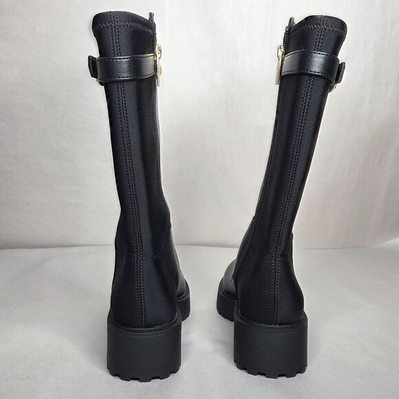 NWT Marc Fisher Kids Black Heidi Strap Boots - Picture 3 of 7